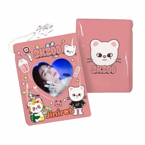 Yijee Photocard Binder Kpop Süßes Photocard Album mit Sleeves für Lomo Karten, Stray-K SKZ SKZOO STAYs Fotokartenhalter Sammelbuch Geschenk für Fans von YiJee