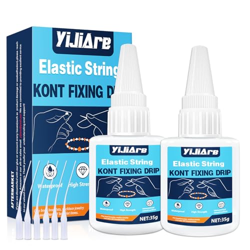Elastic String Kont Fixing Drip70g; transparenter Armbandkleber, der den elastischen Faden perfekt an Tonperlen fixiert; Schmuckherstellungszubehör Elastic String Kont Fixing Drip70g; transparenter Armbandkleber, der den elastischen Faden perfekt an Tonperlen fixiert; Schmuckherstellungszubehör von YiJiAre