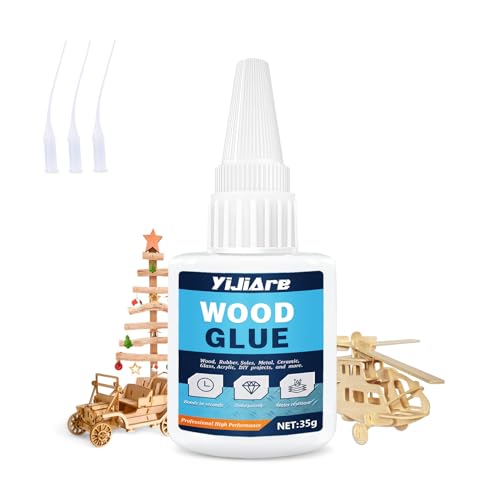 35 g Holzleim – Anti-Vergilbung – holzleim extra stark, Eiche, Schränke und DIY-Holzprojekte – Transparenter, schnell trocknender, Holzleim wasserfester 35 g Holzleim – Anti-Vergilbung – holzleim extra stark, Eiche, Schränke und DIY-Holzprojekte – Transparenter, schnell trocknender, Holzleim wasserfester von YiJiAre