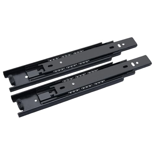 1Pair Cold Rolled Steels Drawer Objektträger Puffer Dämpfer Schienen Weiche Gleisschienen Hardware Einfach Zu Installieren von YiNLuax