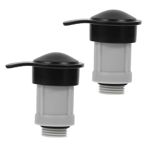 2pcs Gemahlene Schwimmbadluft Jets Ventile & Kappen 12363 12373 Erdungspool Luft Injektionsventile Ersatzkappen Einfacher Pool Luftinjektorabdeckung Installieren von YiNLuax
