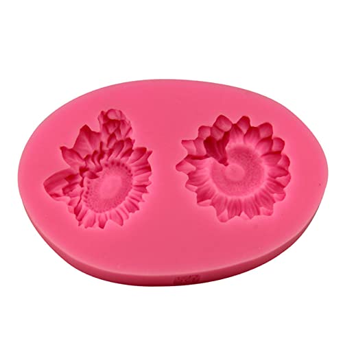 3D Blumenform Schokoladenform Kerzenform Seife Formen Silikone Textur Backzubehör Backgadget Zum Backen von YiNLuax