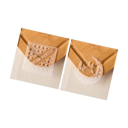 Acrylkekse Formen Keksstempelmond Burgen Muster Kekse Cutter Fondant Kuchenform Küche Gebäck Backwerkzeug Mond Burgen Keksschneider Zum Backen Von Acryl von YiNLuax