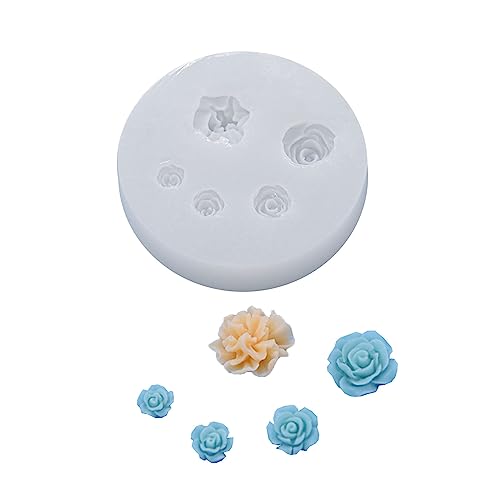 Blütenform Bookorische Schimmelformen 3D 3D Backform Form Dessert Käsekuchen Backgeschirrform Für Fondant Handwerks von YiNLuax