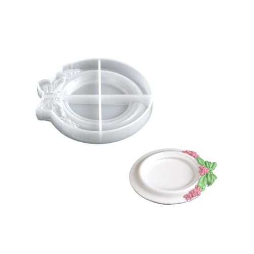 Einzigartige Silikonform Party Serving Tablett Formen Bogenknoten Themenplattenform Textur Geeignet Für Home Decoration Bowknot Tablett Formform von YiNLuax