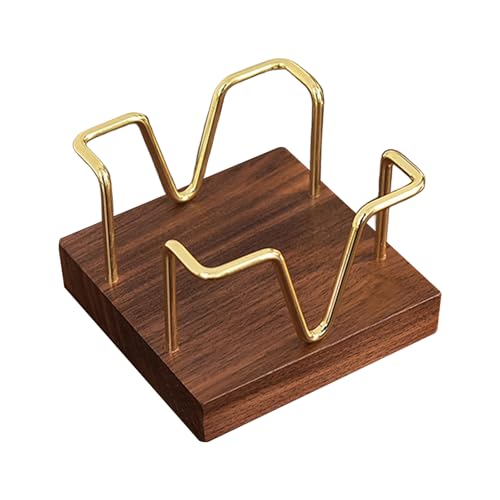 Eisendraht Memo Pad Stand Mit Holz Basisschreibtisch Hinweis Block Aufbewahrungsbox Dekoratives Memo Pad Für Schulbüro Note Aufbewahrung Eisendraht Memo Pad Stand Mit Holz Basisschreibtisch Hinweis Block Aufbewahrungsbox Dekoratives Memo Pad Für Schulbüro Note Aufbewahrung von YiNLuax