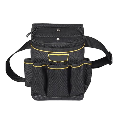 Geräumige 18Pocket Carpenter Tool Bag Professionelle Werkzeug Tool Organisatoren Mit 18 Pockets Sicherer Nähte Und Metallclip Funktional von YiNLuax