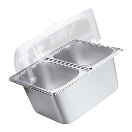 Gewerbe Grade Edelstahl Lebensmittel Serviertablett Clear Deck von YiNLuax