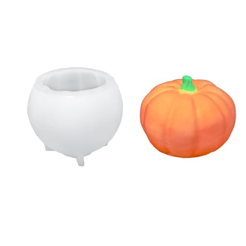 Halloween Kerze Silikon Schimmel Schädel/Kürbisform Für Handwerksfutterqualität Flexible Wiederverwendbar Halloween Kerze Silikon Schimmel Schädel/Kürbisform Für Handwerksfutterqualität Flexible Wiederverwendbar von YiNLuax