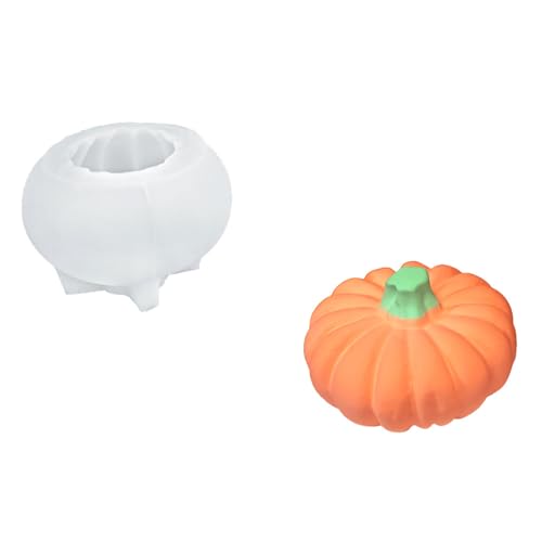 Halloween Kerze Silikon Schimmel Schädel/Kürbisform Für Handwerksfutterqualität Flexible Wiederverwendbar Halloween Kerze Silikon Schimmel Schädel/Kürbisform Für Handwerksfutterqualität Flexible Wiederverwendbar von YiNLuax