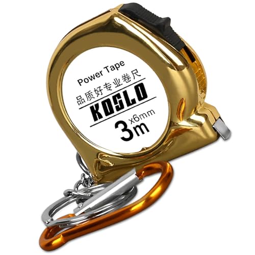Haltbarkeit Carabiner Retractable Lineal 3meter Kompakt Kohlenstoffstahlgürtel ABS Gehäuse Maßnahmen Für Fahrt Wanderstahl Messband von YiNLuax
