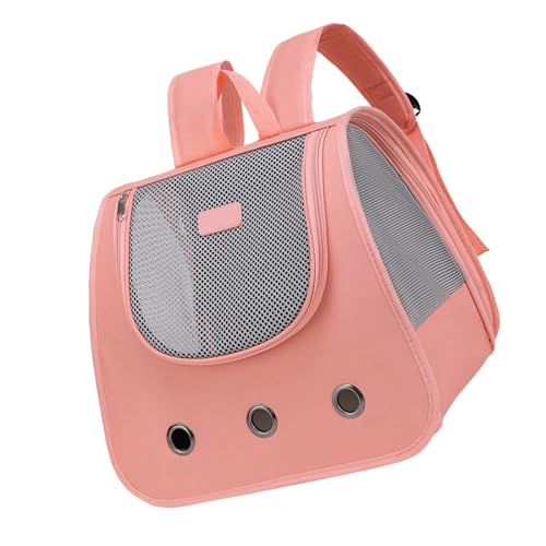 YiNLuax Haustier Rucksack Katzen Träger Tasche Weiche Kapazität Mit Fenster Atmungsaktivem Sightseeing Bag OxfordFabric Rucksack von YiNLuax