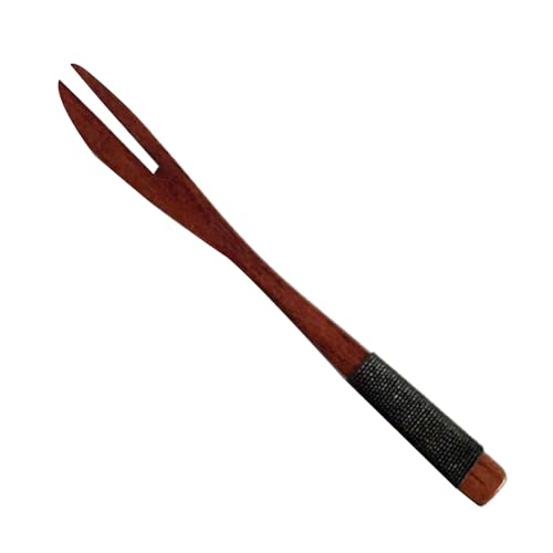 Holzdessert Messer Fork Kuchenmesser Tischgeschirr Besteck Set Küchenzubehör Holzmaterial Dessert Set Für Obst von YiNLuax