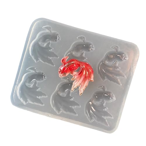 Multi Zweck Fisch Silikonform Für Epoxidharzguss Schmuckstücke Machen Handwerksprojekte Einfache Demolding Pendellform Handgefertigter Fisch Keychain Silikonform Multi Zweck Fisch Silikonform Für Epoxidharzguss Schmuckstücke Machen Handwerksprojekte Einfache Demolding Pendellform Handgefertigter Fisch Keychain Silikonform von YiNLuax