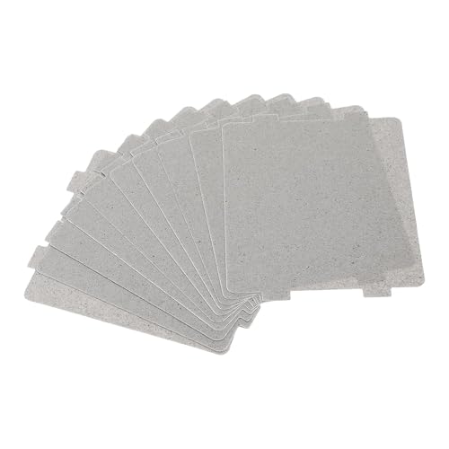Packung Mit 10 Cutable Micas Plate Micas Blättern Mikrowellenwellenleiterabdeckungen Für Mikrowellenhaartrockner Und Toasters Isolationsblatt Für Die Mikrowelle Packung Mit 10 Cutable Micas Plate Micas Blättern Mikrowellenwellenleiterabdeckungen Für Mikrowellenhaartrockner Und Toasters Isolationsblatt Für Die Mikrowelle von YiNLuax
