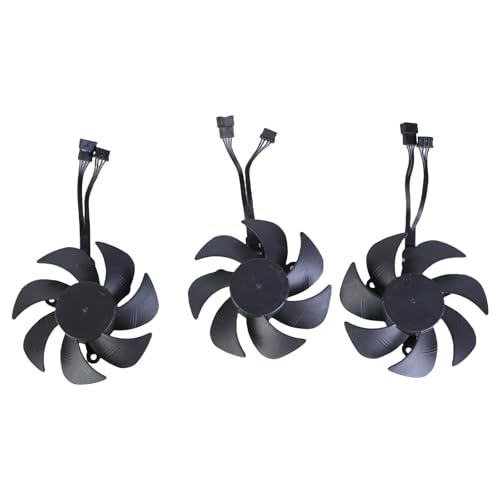 Ruhiger 4Pin Grafikkartenlüfter Für RTX3060 Grafikkartenkarten Für Gamer Die Kühlung PLA09215S12H Desktop Graphics Card Lüfter Abkühlen Lassen von YiNLuax
