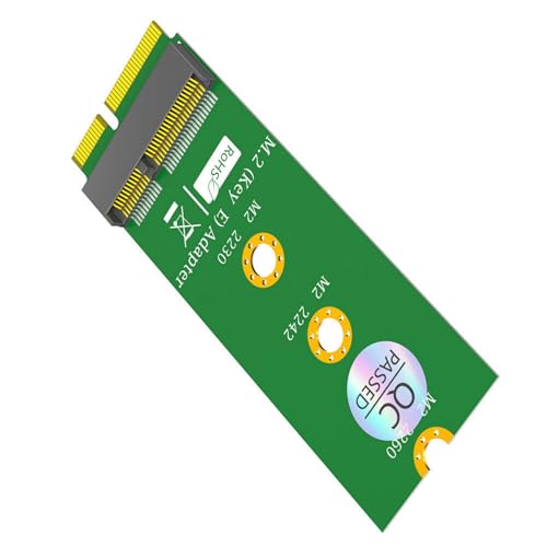 YiNLuax Schlüssel E Adapter Networking Kartenunterstützung Für 2230 2242 2260 AX200 AX201 Taste E Male to Weibliche Steckerschlüssel E Test Schutzkarte von YiNLuax