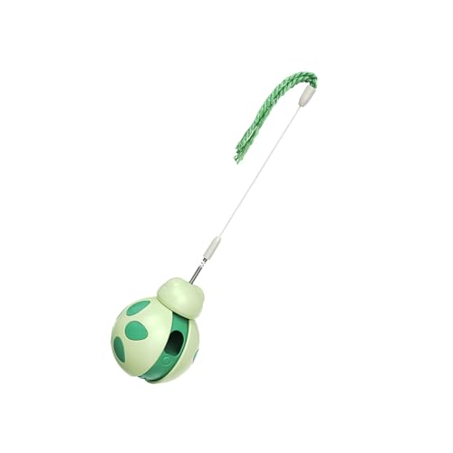 Schöne Katzen Feeder Necke Kibble Feeder Desktop Bodenübung Spielen Multifunktionales Schwanzspielzeug Kobble Richtiger Teaser von YiNLuax
