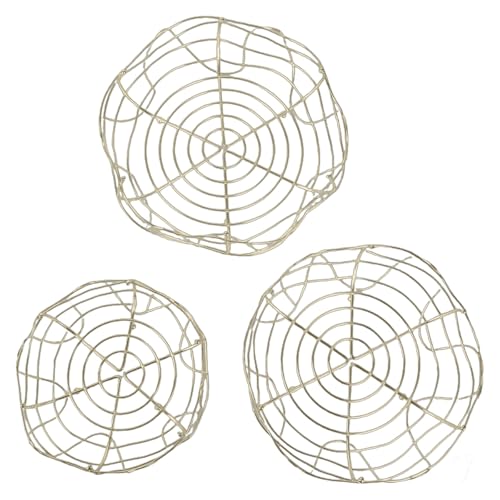 Set Von 3 Eleganten Obstkorb Anspruchsvollem Design Fruchtkorb Snacks Tablett Für Eine Ordentliche Arbeitsplatte von YiNLuax