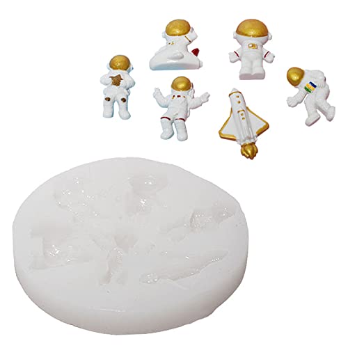 Silikonmaterial Mousse Formen Astronaut Formseife Form Zum Backen Von Fondant Süßigkeitenschokolade Machen Seifen Kerzen Gadgets Silikonmaterial Mousse Formen Astronaut Formseife Form Zum Backen Von Fondant Süßigkeitenschokolade Machen Seifen Kerzen Gadgets von YiNLuax