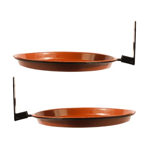 Squirrel Proof Outdoor Vogelhäuschen Set Mit Doppelfächern Kunststoff Multifunktional Gartendekoration Vogelbad Und Feeder von YiNLuax