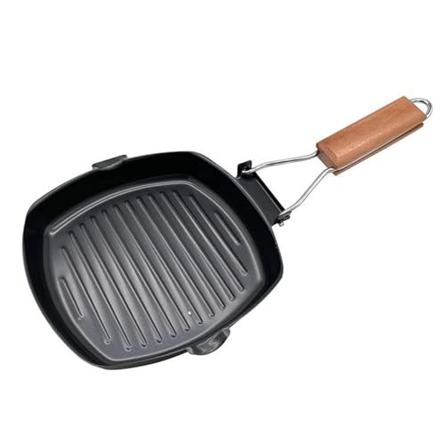 Stabil 9 5 Zoll Nicht Stall Grills Pfanne Mit Leicht Zu Waschen Vorder Und Platzsparender Faltbarer Funktion Für Outdoor Campings von YiNLuax