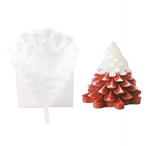 Weihnachtsbaumkerzenform 3D Silikon Gips Ornament Form Duft Kerze Harzform Weihnachtskiefern Tree Seifenform Form Weihnachtsbaumkerzenform 3D Silikon Gips Ornament Form Duft Kerze Harzform Weihnachtskiefern Tree Seifenform Form von YiNLuax