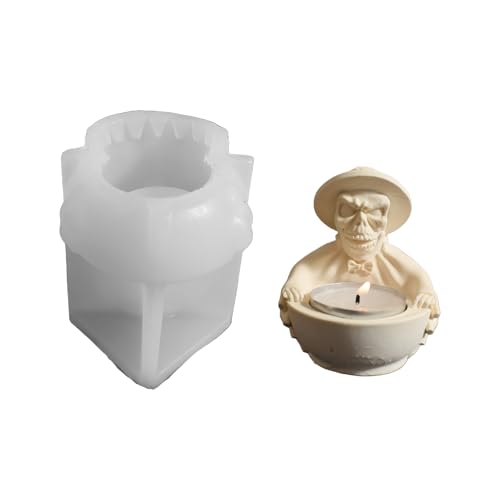 Wiederverwendbares Silikonschädel Kerze Schimmel Home Dekoration Crafting Tool Textur Für Halloween Party Liefert Schädelkerzenhalterform Schimmel Wiederverwendbares Silikonschädel Kerze Schimmel Home Dekoration Crafting Tool Textur Für Halloween Party Liefert Schädelkerzenhalterform Schimmel von YiNLuax