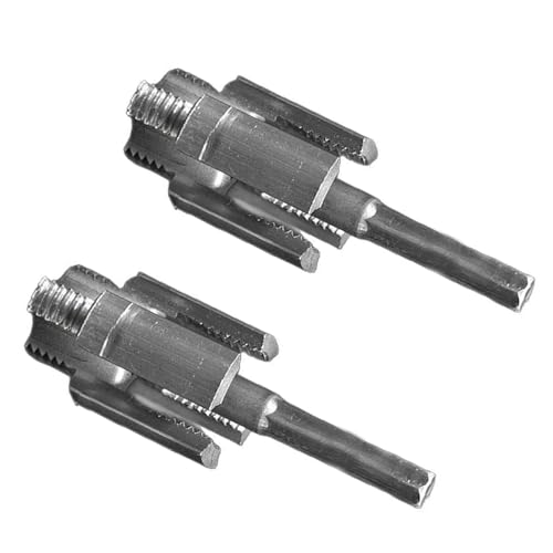 YiNLuax 2 Stück Doppelfunktion Innen & Außen Rohr Einfädelwerkzeug Kohlenstoffstahl für Präzise Profi & Heimwerker von YiNLuax