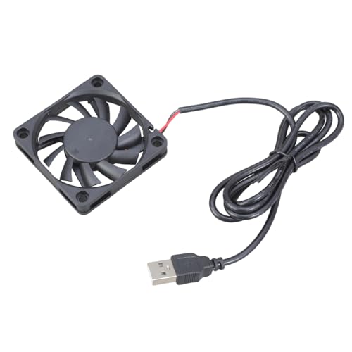 YiNLuax 60 Mm Bürstenloser Kühllüfter 5V USB Lüfterkühlkoffer Ersatzteil Für PC Desktop Empfängerzubehör Für PC Desktop Empfänger YiNLuax 60 Mm Bürstenloser Kühllüfter 5V USB Lüfterkühlkoffer Ersatzteil Für PC Desktop Empfängerzubehör Für PC Desktop Empfänger von YiNLuax