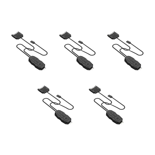 YiNLuax ARGB Controller 5V 3Pin RGB Controller Netzteil Lichtleisten Fernbedienung RGB Sync Controller Kabel 5V 3Pin ARGB von YiNLuax