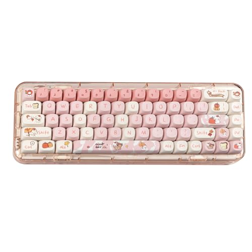 YiNLuax Einzigartige TEICH THEILED 144KY KEYCAP Für 61 96 98 104 108 Mechanische Tastaturen Projekte Anpassung PBT Schlüsselcaps von YiNLuax