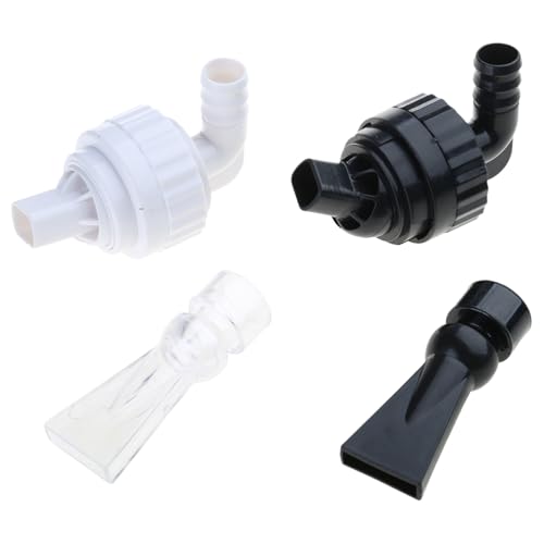 YiNLuax Fischtanks Rotatable Flowing Outlet Set Mit Einstellbarer Entenbillform Zur Verbesserung Der Fischumgebung Fishtank von YiNLuax