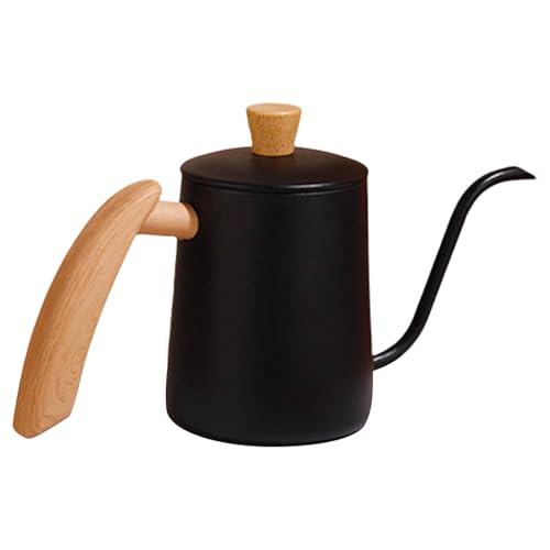 YiNLuax Kaffeehand Brau Töpfe 350 Schwanenhalskaffeetöpfe Edelstahl Über Kessel Camping Tragbare Töpfe Gießen von YiNLuax