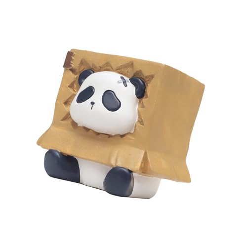 YiNLuax Kreativer Panda Sukkulenter Pflanzer Stifthalter Für Home Decoration Dekorative Harzblumentöpfe Für Schreibtisch Oder Balkon Dekorative Harzvase YiNLuax Kreativer Panda Sukkulenter Pflanzer Stifthalter Für Home Decoration Dekorative Harzblumentöpfe Für Schreibtisch Oder Balkon Dekorative Harzvase von YiNLuax