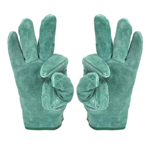 YiNLuax Mehrzweckgartenhandschuhe Robuste Atmungsaktive Lederschweißhandschuhe Für Einen Sicheren Umgang Mit Der Baustelle YiNLuax Mehrzweckgartenhandschuhe Robuste Atmungsaktive Lederschweißhandschuhe Für Einen Sicheren Umgang Mit Der Baustelle von YiNLuax