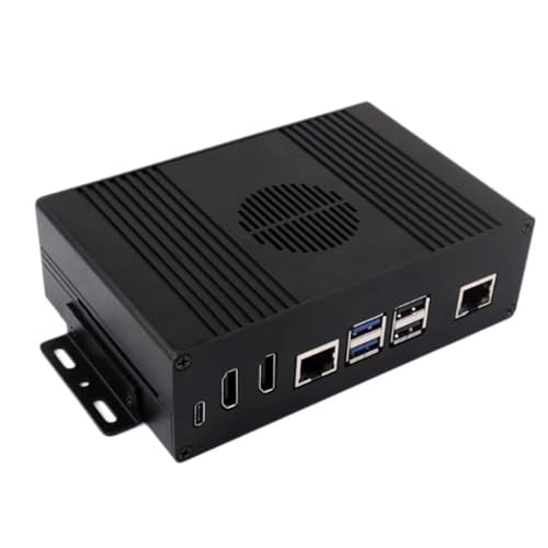 YiNLuax Metallgehäuse, Gigabit-Ethernet-PCIE-Gehäuse für kleine Computer, PCIe-zu-Gigabit-Netzwerkadapter, Kühlung und Doppel-Display-zu-Ethernet-Adaptergehäuse YiNLuax Metallgehäuse, Gigabit-Ethernet-PCIE-Gehäuse für kleine Computer, PCIe-zu-Gigabit-Netzwerkadapter, Kühlung und Doppel-Display-zu-Ethernet-Adaptergehäuse von YiNLuax
