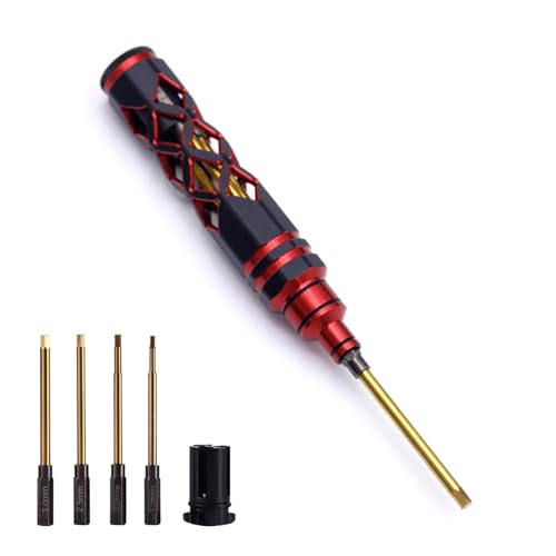 YiNLuax Präzisions-Schraubendreher-Set für Automodelle, massives Metall, beschichtetes Werkzeug, zartes tragbares Design, mehrere Farben YiNLuax Präzisions-Schraubendreher-Set für Automodelle, massives Metall, beschichtetes Werkzeug, zartes tragbares Design, mehrere Farben von YiNLuax