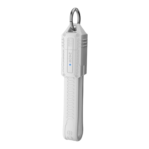 YiNLuax USB C Kabelunterstützung 80Gbit / S Datenübertragung Staubdicht Staubsicherer Keychain Form Design 240W Ladungskabel Für Laptop Tablet Typ C Zum Typ C Stromkabel YiNLuax USB C Kabelunterstützung 80Gbit / S Datenübertragung Staubdicht Staubsicherer Keychain Form Design 240W Ladungskabel Für Laptop Tablet Typ C Zum Typ C Stromkabel von YiNLuax