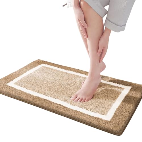 YiNLuax Verdickte Antislip Bad Matte Super Saugle Teppich Für Toilette Und Eingangsbereich Antiskid Teppich Verdickte Absorbierende Türmatte von YiNLuax