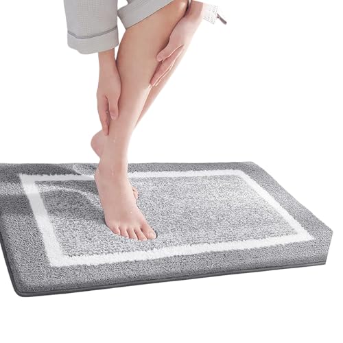 YiNLuax Verdickte Antislip Bad Matte Super Saugle Teppich Für Toilette Und Eingangsbereich Antiskid Teppich Verdickte Absorbierende Türmatte von YiNLuax