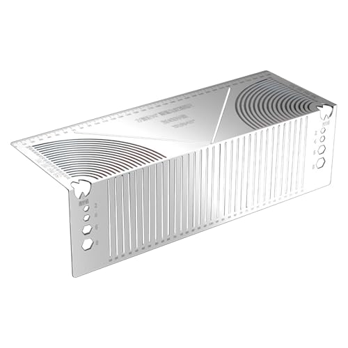 YiNLuax Verstellbare Stahlbiege-Markierungslehre, quadratisch, Metallrohr-Präzision, parallele Linien-Layout-Werkzeug, Upgrades für 90 Grad YiNLuax Verstellbare Stahlbiege-Markierungslehre, quadratisch, Metallrohr-Präzision, parallele Linien-Layout-Werkzeug, Upgrades für 90 Grad von YiNLuax