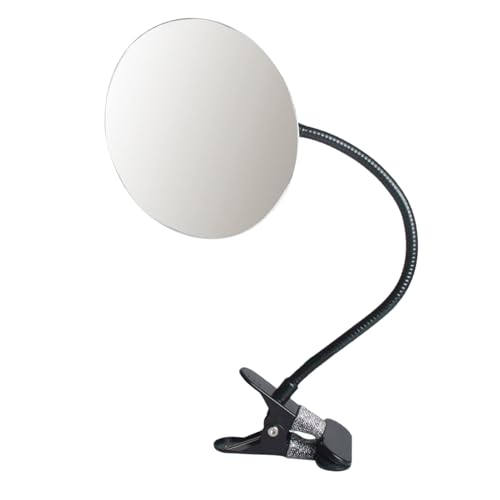 YiNLuax Verstellbares, flexibles Clip-On-Sicherheits-verspiegeltes rechteckiges/rundes Design für Schreibtisch oder Kabinen hinten von YiNLuax