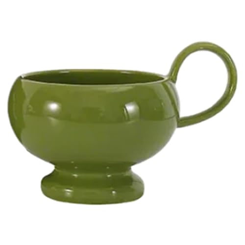 280 Keramik Kaffeetasse Mit Einzigartiger Form Und Tragbarem Getränkegetränke Ideal Für Studenten Und von YiQinzcxg