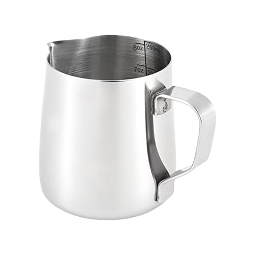 304 Stahlstahl Milchkrug Milch Dampfmaschine Cup Coffee Latte Art Cup Geeignet Für Einfache Kunst Und Kaffeezubereitung von YiQinzcxg