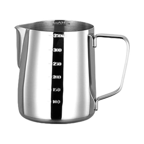304 Stahlstahl Milchkrug Milch Dampfmaschine Cup Coffee Latte Art Cup Geeignet Für Einfache Kunst Und Kaffeezubereitung von YiQinzcxg