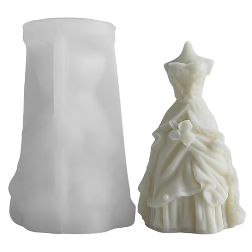 Elegante Kerzen Silikonformen Vielseitiger Gebrauch Für Handgefertigte Seifen Fondant Schokolade Und Süßigkeiten Machen Home Decoration Kreative Schokoladenformen von YiQinzcxg