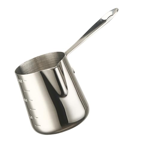 Kaffeetöpfe Schmelztöpfe Gießen Schmelzkrug Langgang Antiscalend Eingedickte Kaffeetasse Mit Ausguss von YiQinzcxg