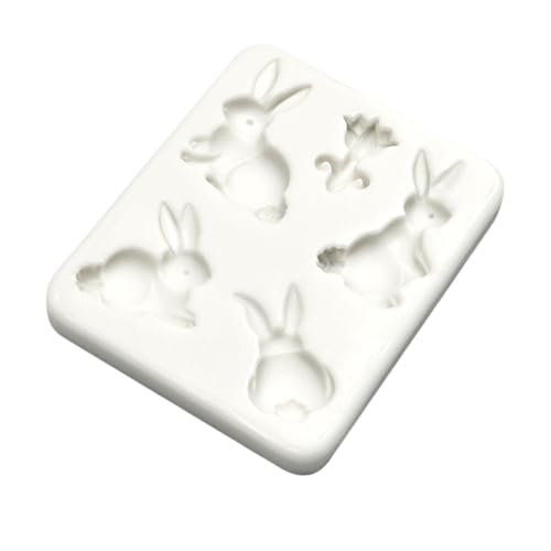 Kaninchen Mit Thematische Kaninchen Fondant Kuchenform Nicht Stick Schokoladenform Dessert Backware Für Familienversammlungen Und Partys von YiQinzcxg
