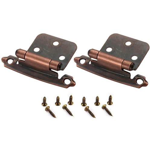 Klassische Metall Selbstschließungsküchenschrankscharniere Overlay Easy Installation Elegante Selbstschließschrankscharniere Set Antique Bügeleisen Klassische Metall Selbstschließungsküchenschrankscharniere Overlay Easy Installation Elegante Selbstschließschrankscharniere Set Antique Bügeleisen von YiQinzcxg
